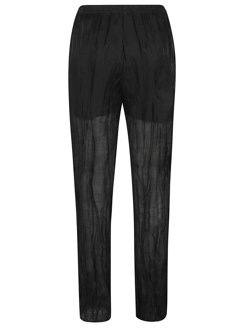 【RINGFINGER】 LA PISCINE 7’8”SUPYellow La Piscine Sheer Black Pants Set