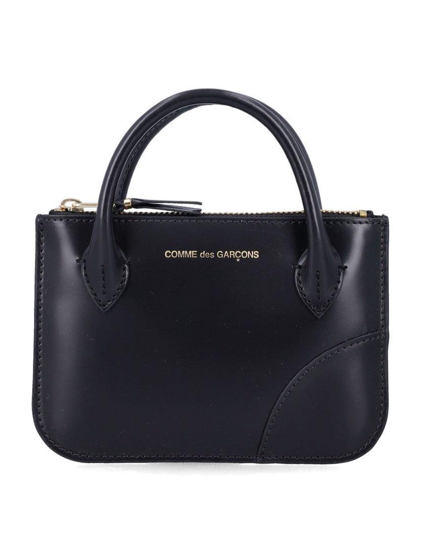 Comme Des Garçons Compact Mini Smooth Leather Wallet
