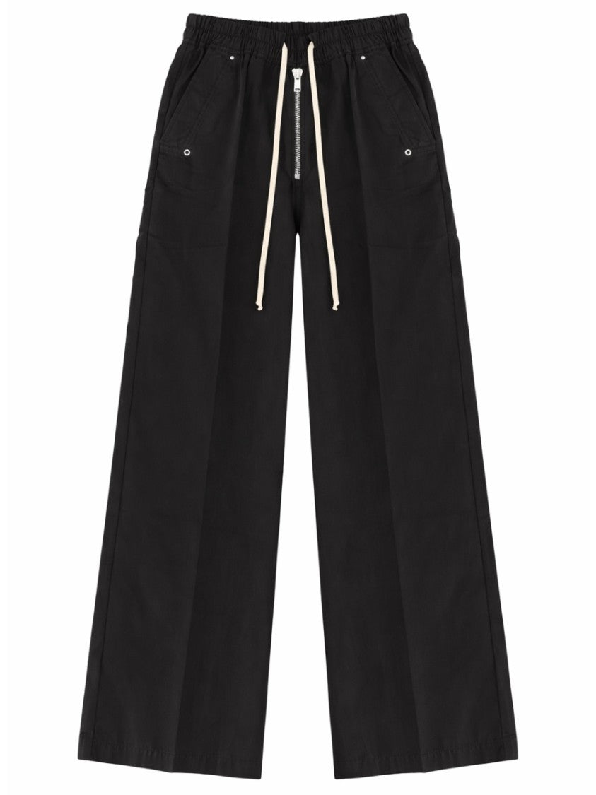 Drkshdw By Rick Owens Geth Belas Wide-Leg Drawstring Pants