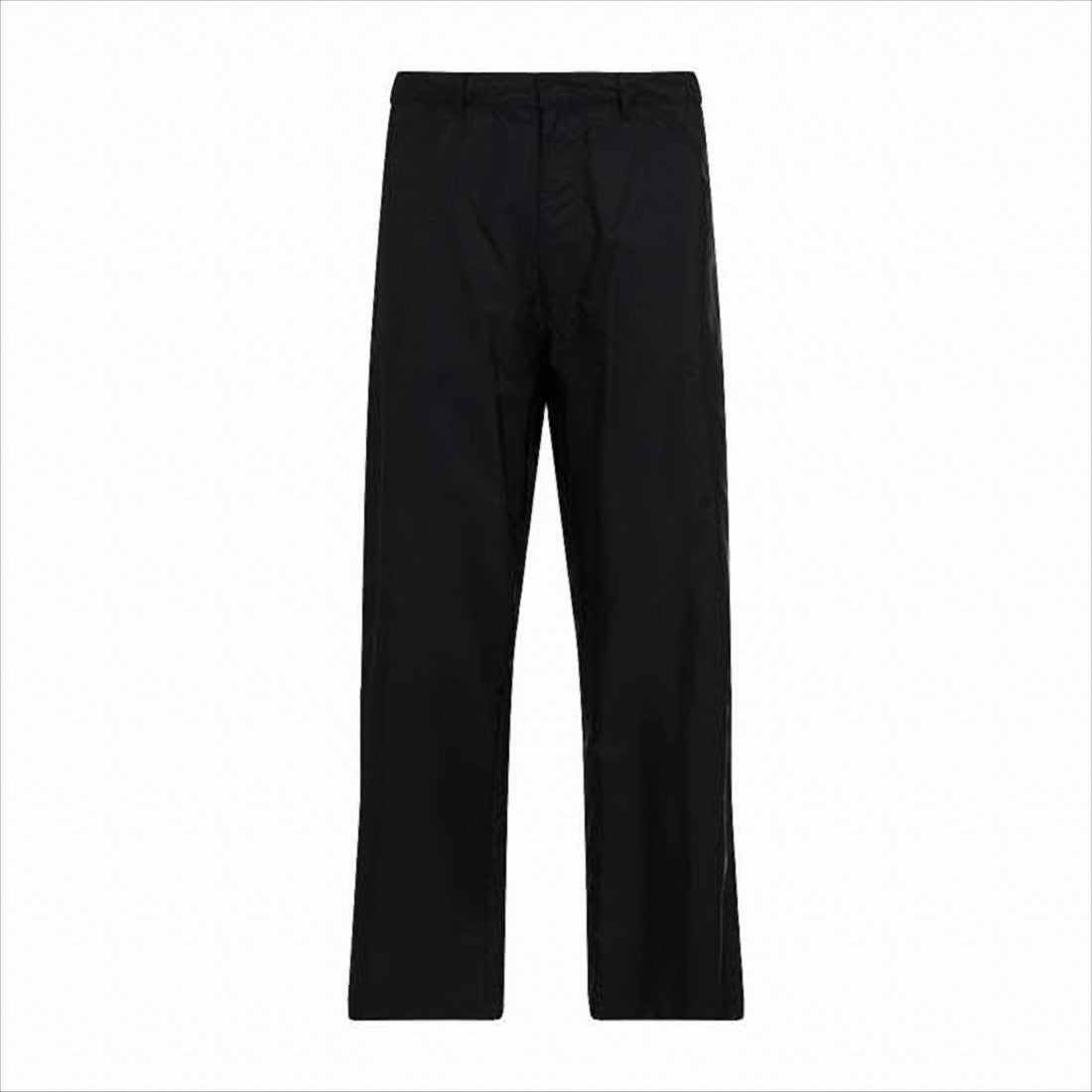 パンツ PRADA Straight Slacks Black 00s Prada Straight-Leg Black Pants With Design