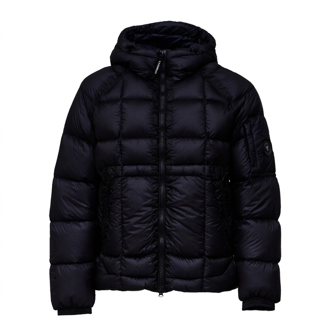 ジャケット・アウター CP Company D.D. SHELL HOODED DOWN JACKET C.P. Company Hooded Down Jacket In D.D. Shell With Quilted Design