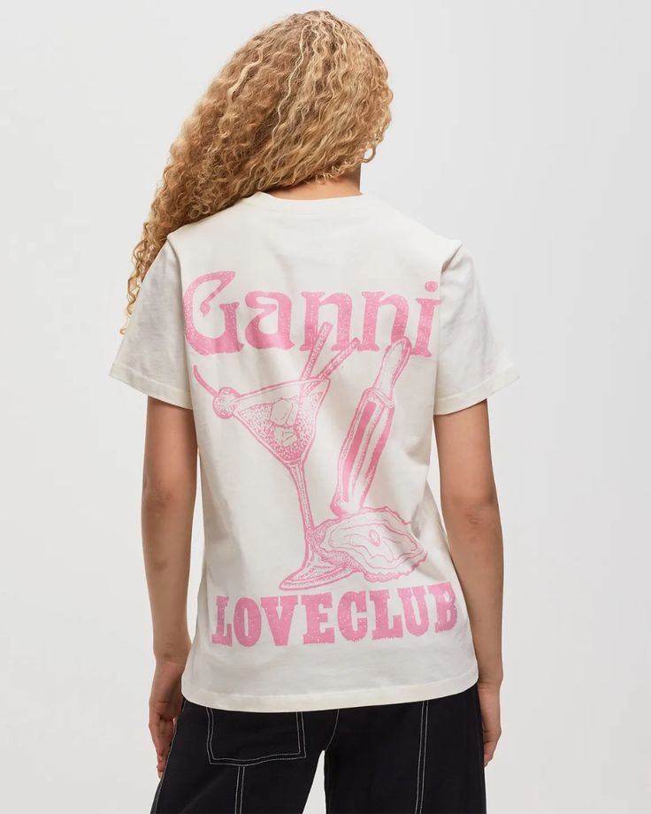 Ganni graphic T-shirts