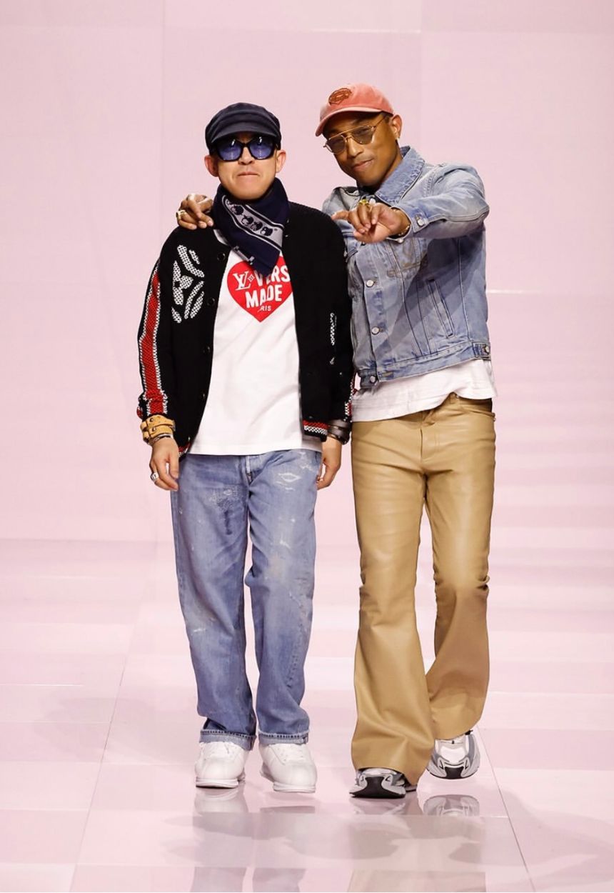 Paris fashion week: Louis Vuitton X Nigo Mens collection
