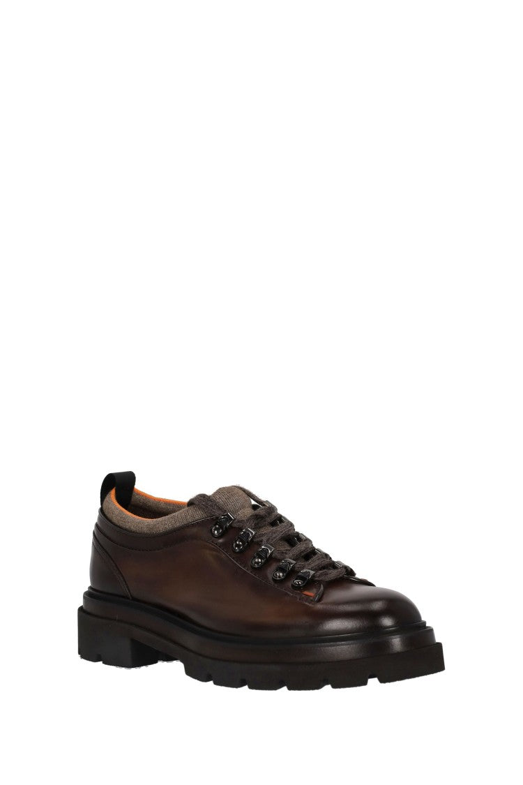 Santoni Alpine Leather Climber Shoes