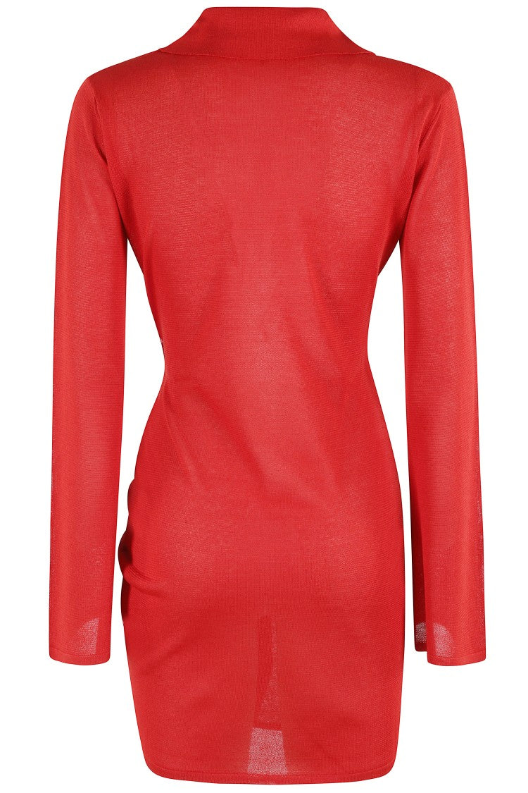 Federica Tosi Short Dress With Flexage Knot