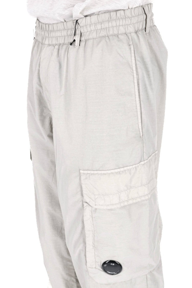 C.P. Company Grey Flatt Nylon Cargo Pants