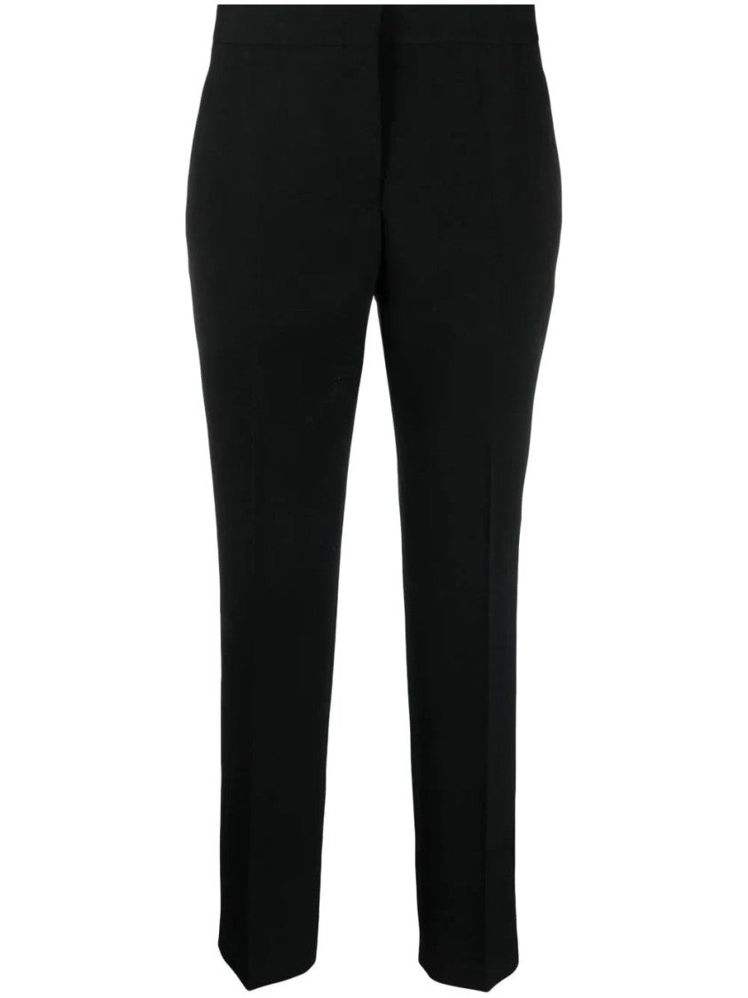 Jil Sander Sleek Tailored Formal Trousers In Smooth Wool Fabric