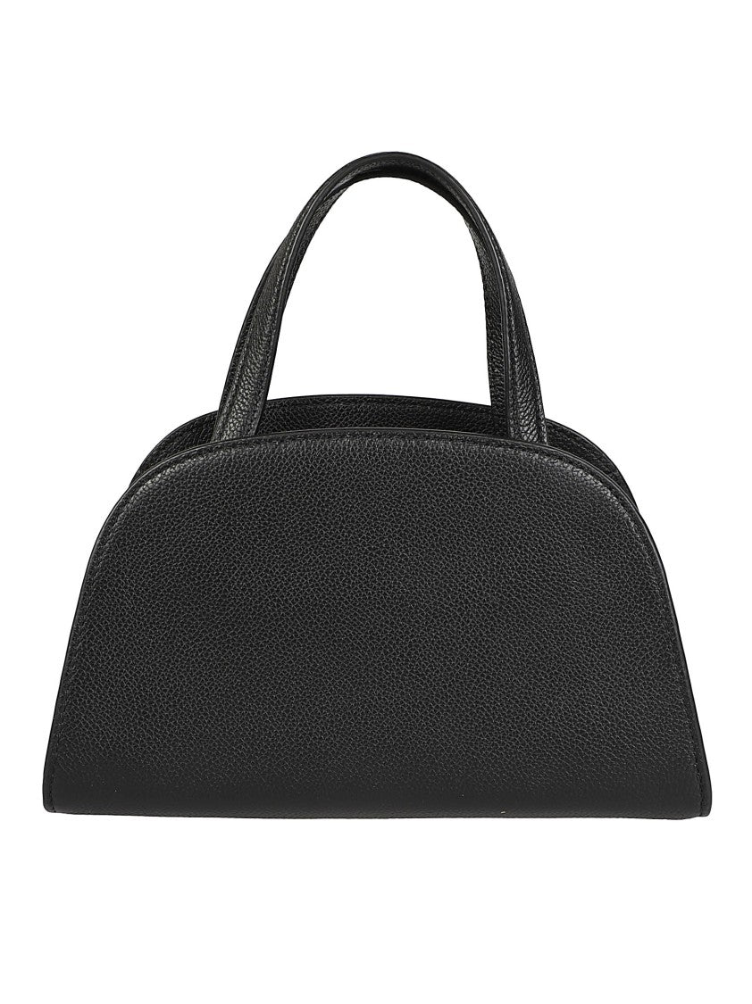 Tory Burch Small Romy Textured Leather Bowling Bag