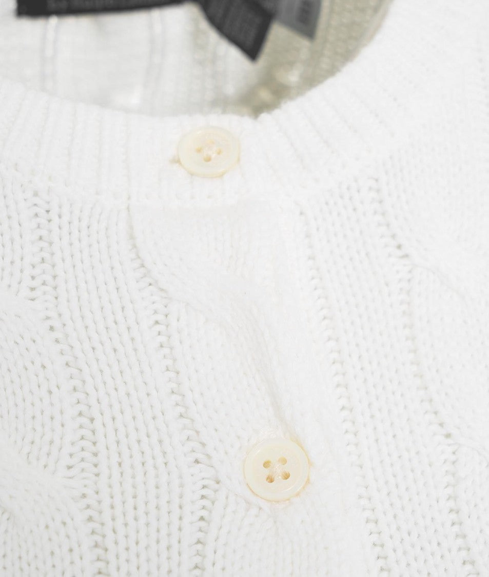 Polo Ralph Lauren Classic Cable Knit Cardigan Button-Down Front