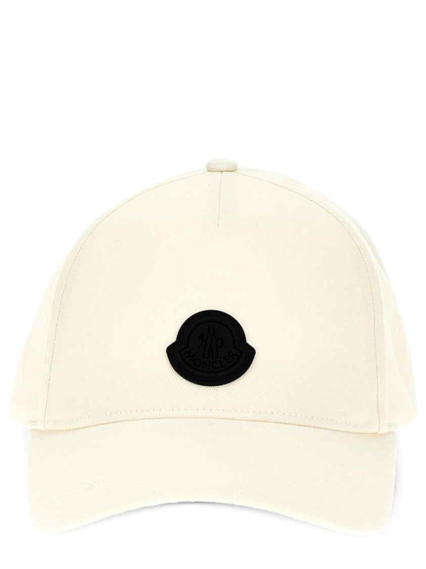 Moncler Baseball Cap With Structured Crown And Adjustable Strap
