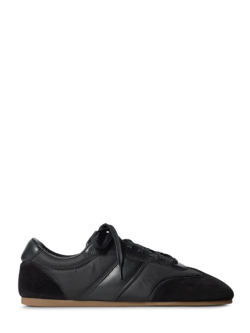Lemaire Soft Runner Leather Low-Top Sneakers