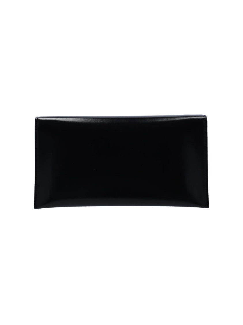 Jil Sander Calf Leather Shoulder Bag With Adjustable Strap