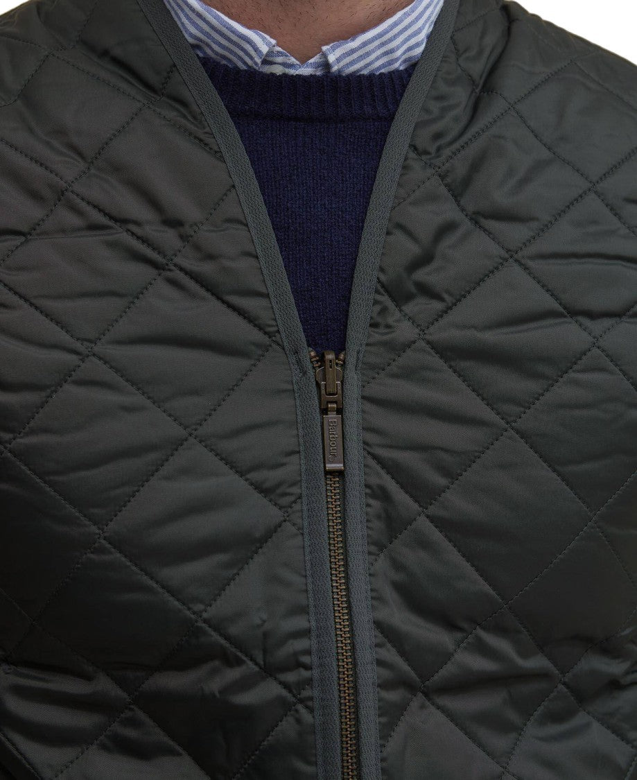 Barbour Quilted Waistcoat With Diamond Pattern