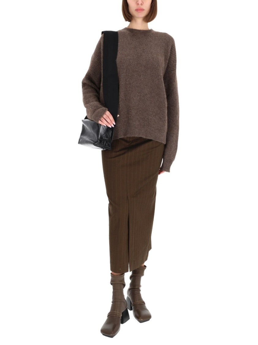 Uma Wang Fur Soft Wool Sweater