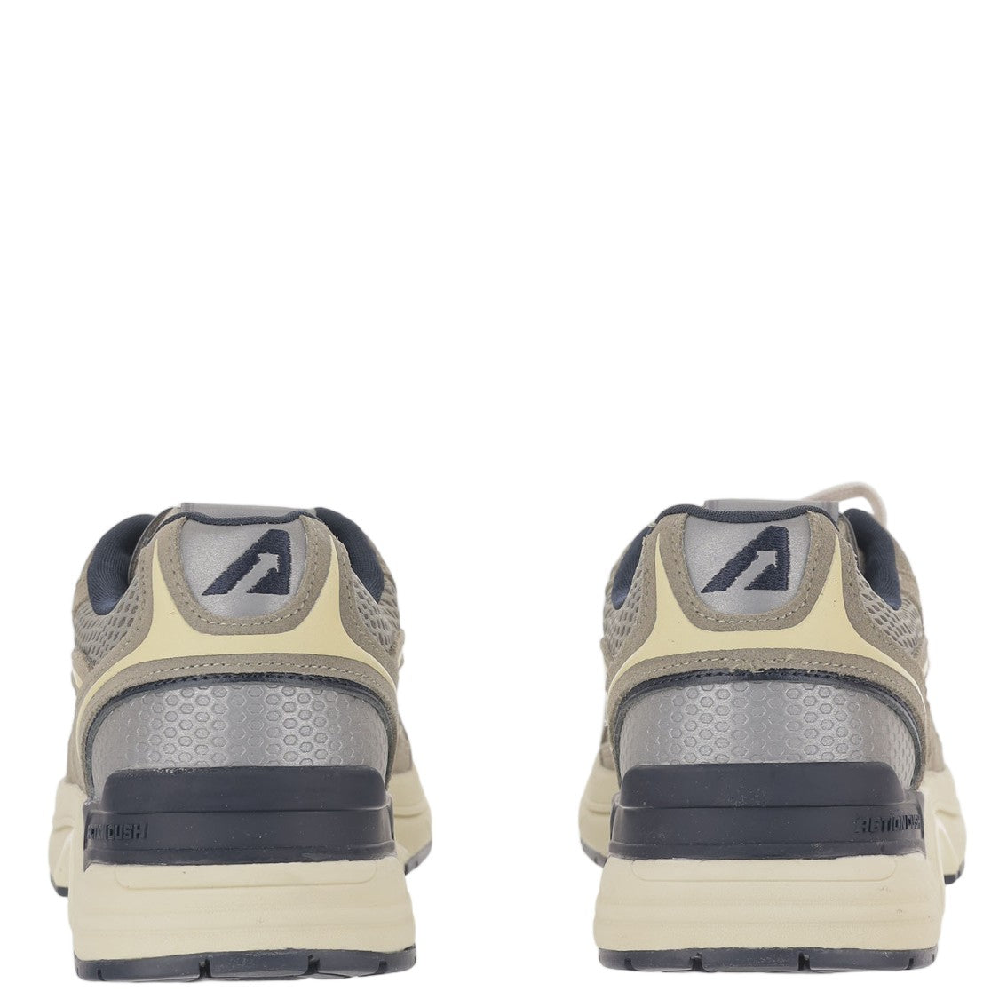 Autry Suede Mesh Terry Lacing Sneakers