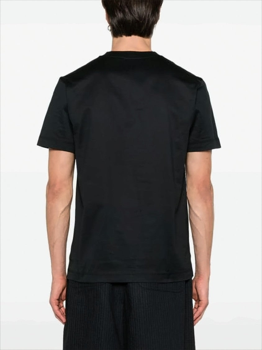 Burberry Short-Sleeve T-Shirt With Embroidered Logo
