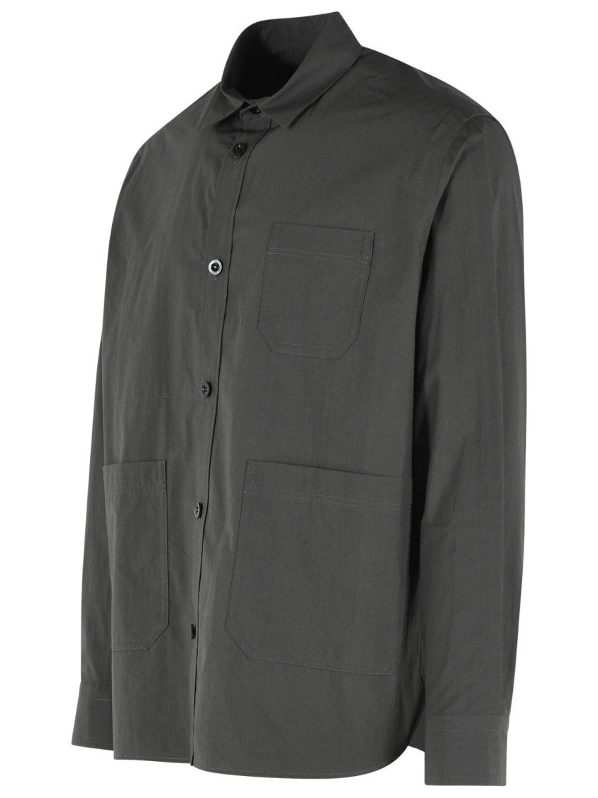 Sacai 'Typewriter' Green Cotton Shirt