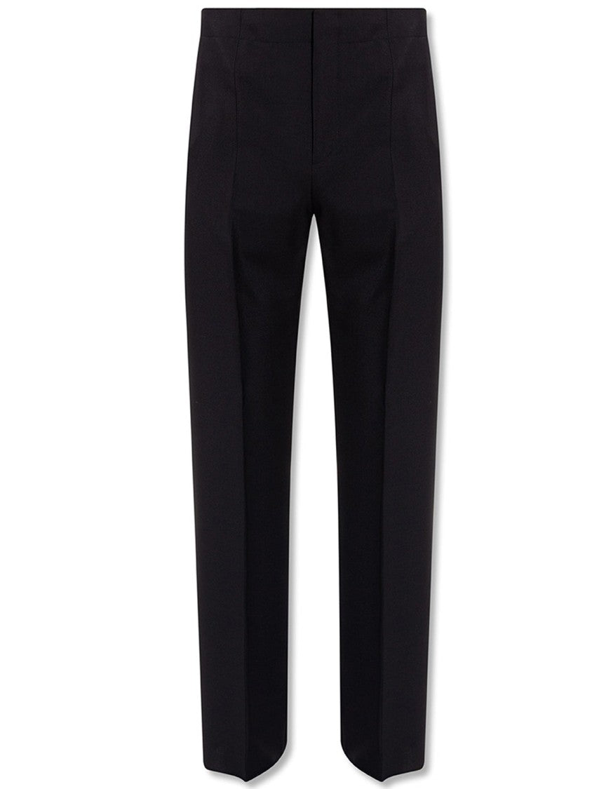 Salvatore Ferragamo Cotton And Silk Pants