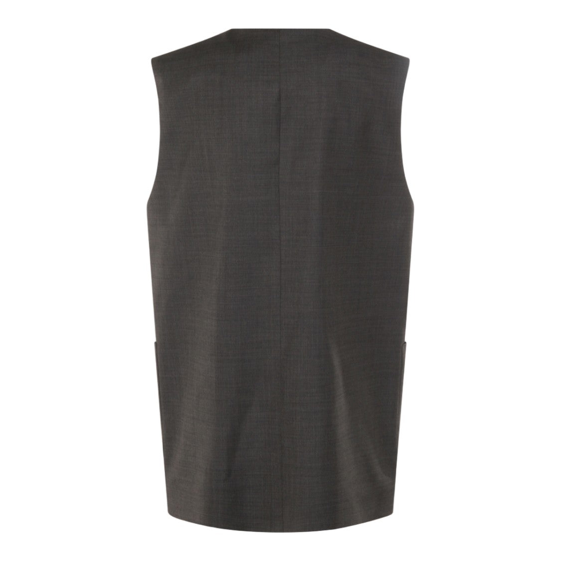 Nine In The Morning Tailored Sleeveless Jacket With Double-Breasted Front