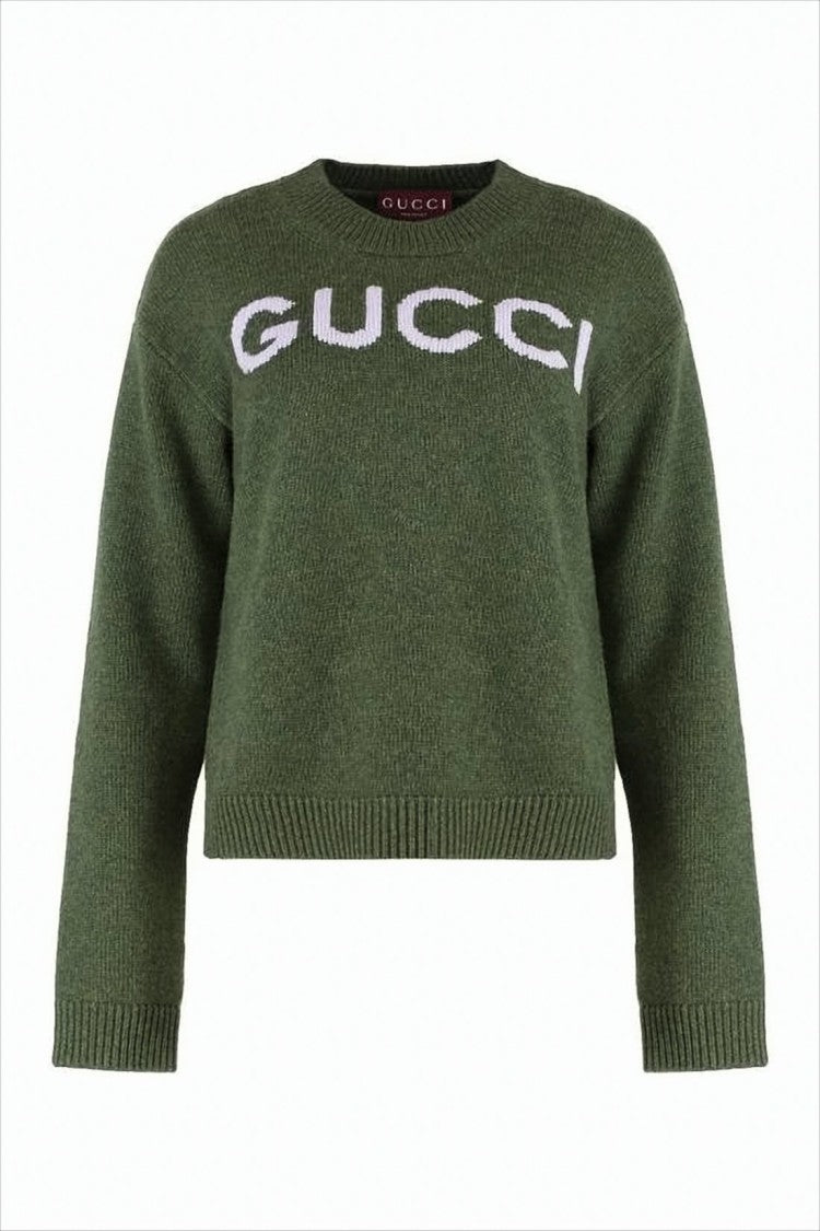Gucci Cropped Wool Sweater