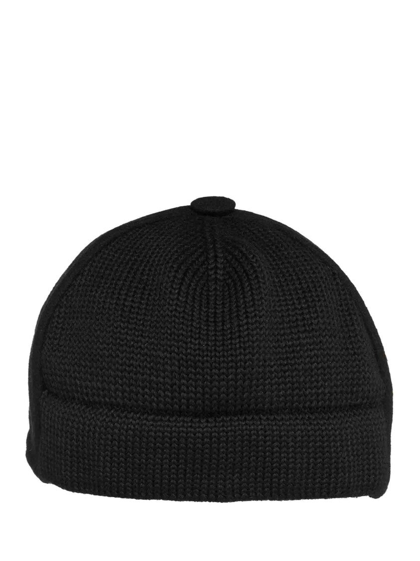 Emporio Armani Wool Blend Felt Baseball Cap