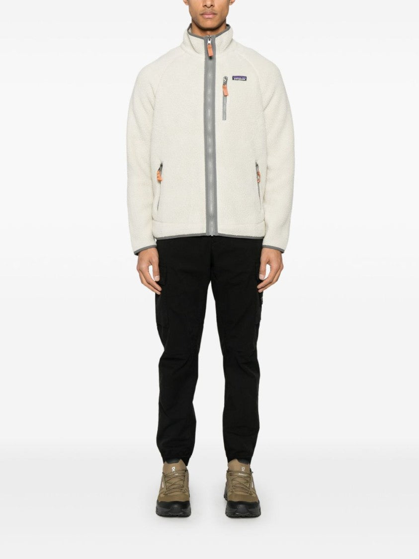 Patagonia Light Beige Fleece Jacket
