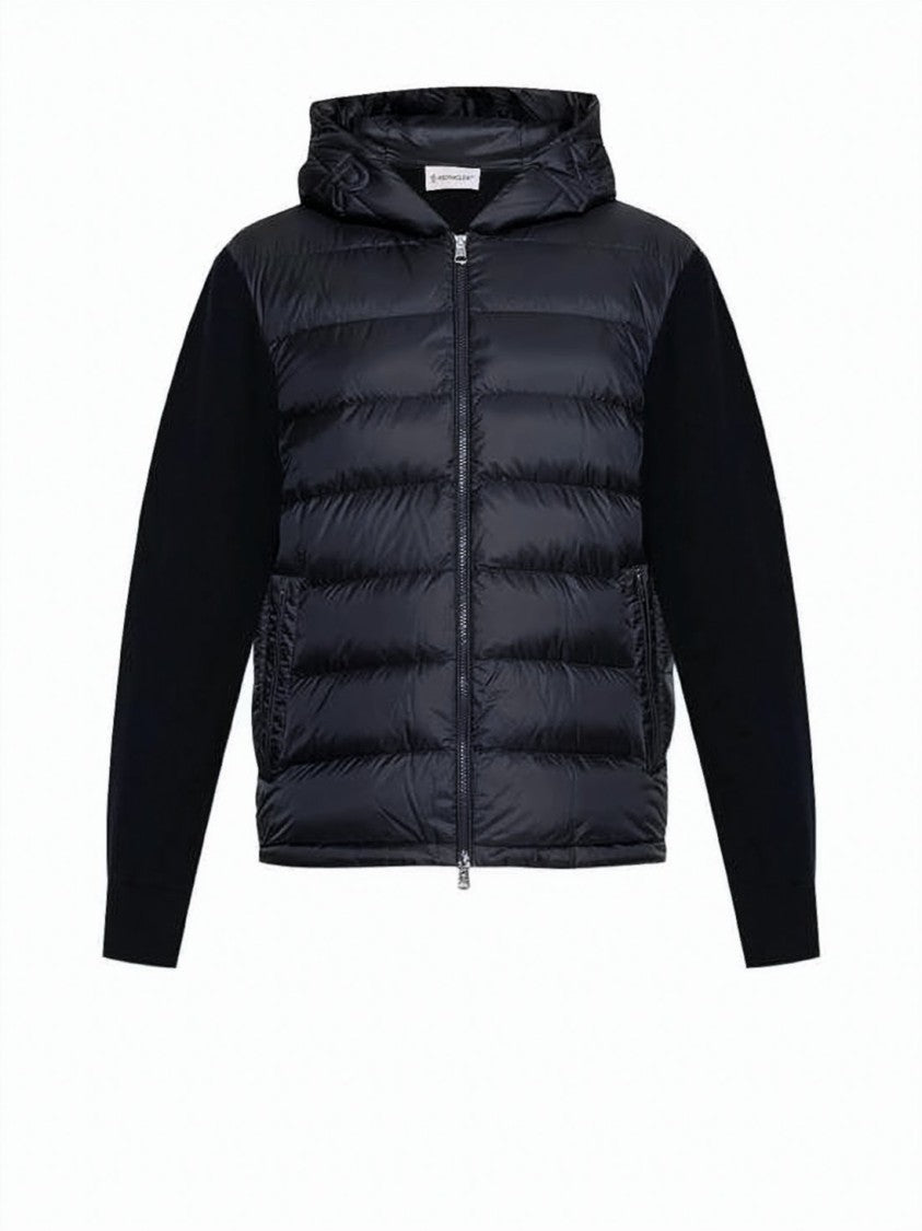 Moncler Hooded Padded Jacket With Quilted Front