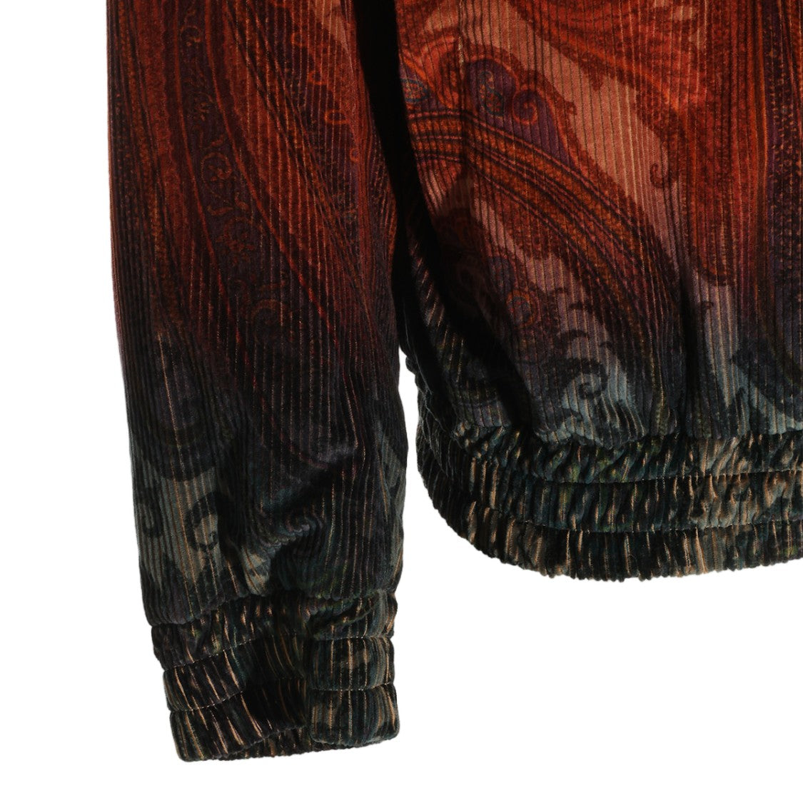 Etro Paisley Design Sweater With High Collar