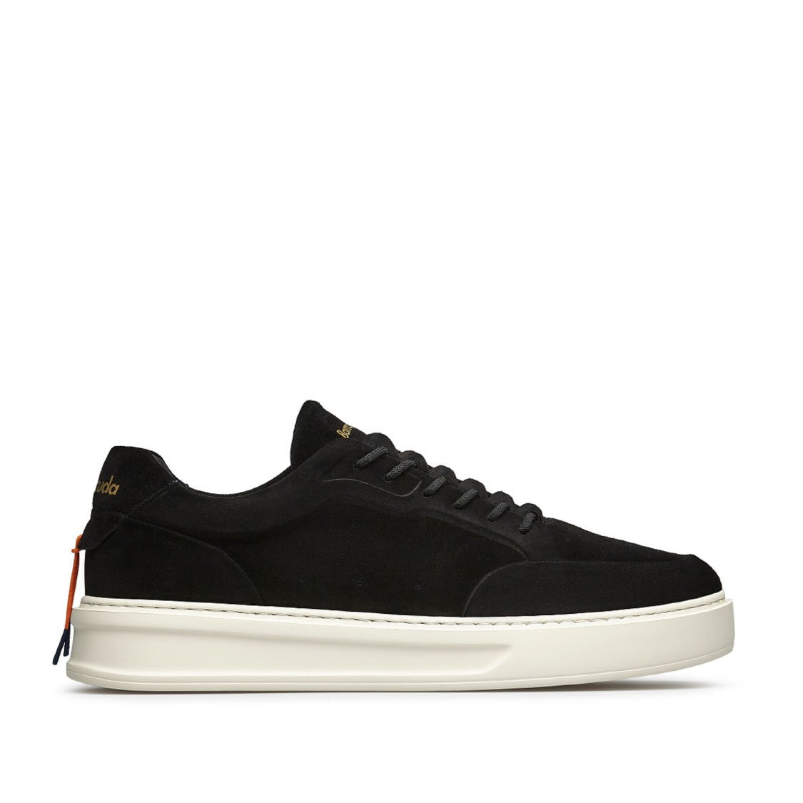 Barracuda Phoenix Sneakers In Black Suede