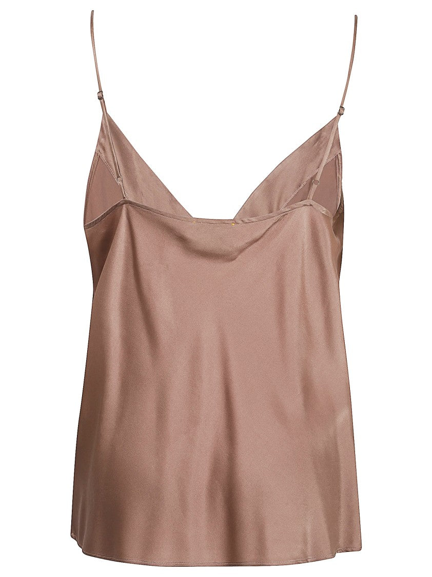 Forte Forte Silk Top With V-Neckline