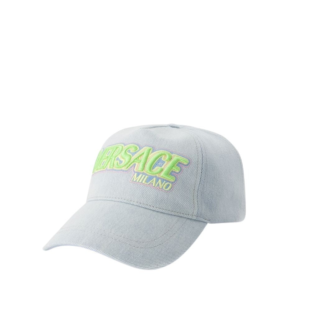 Versace Cap - Denim - Blue