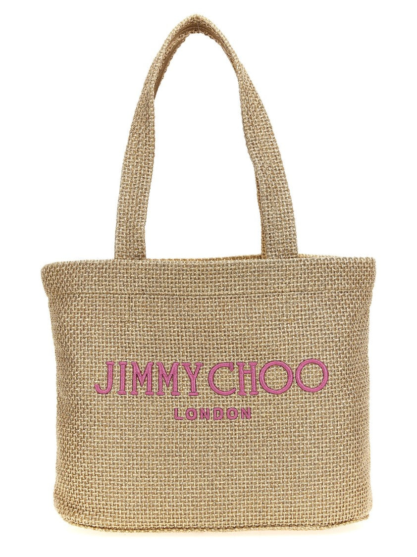Jimmy Choo 'Beach Tote East-West' Shopping Bag