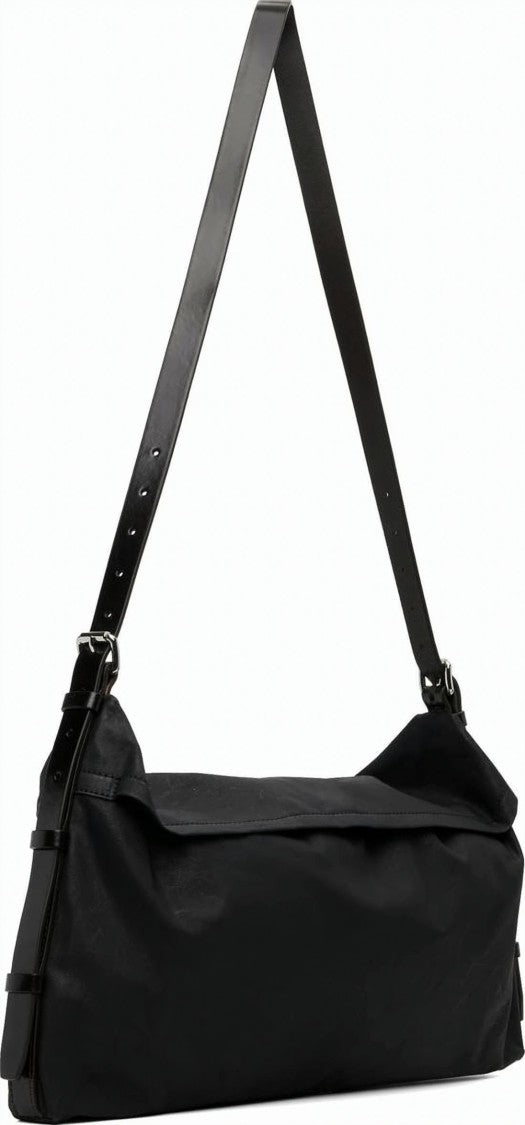 Lemaire Beige Elongated Cotton Leather Shoulder Bag