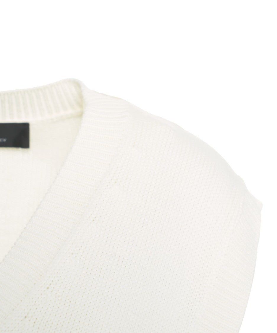 Peuterey V-Neck Vest With Ribbed Collar