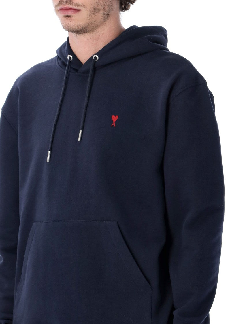 Ami Paris Ami De Cœur Cotton Hoodie