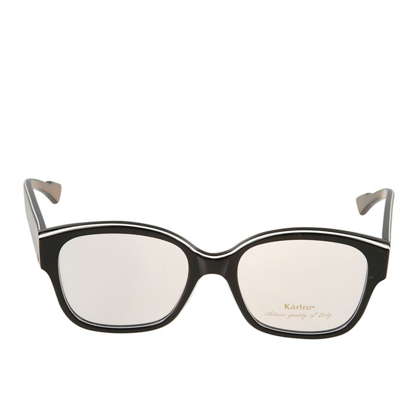 Kador Toska Bold Rectangular Frame Eyeglasses With Glossy Finish