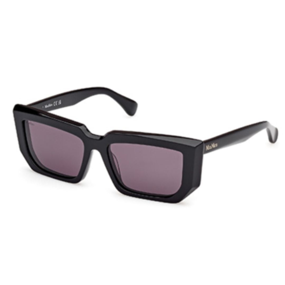 Max Mara Mm0126 Oversized Rectangular Acetate Sunglasses