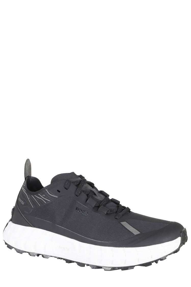 Norda Black And White Model 001A Dyneema Bio-Circular Sneakers