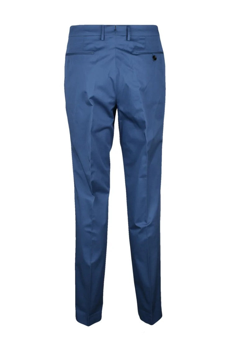 Berwich Cotton/Elastane Trousers - Blue