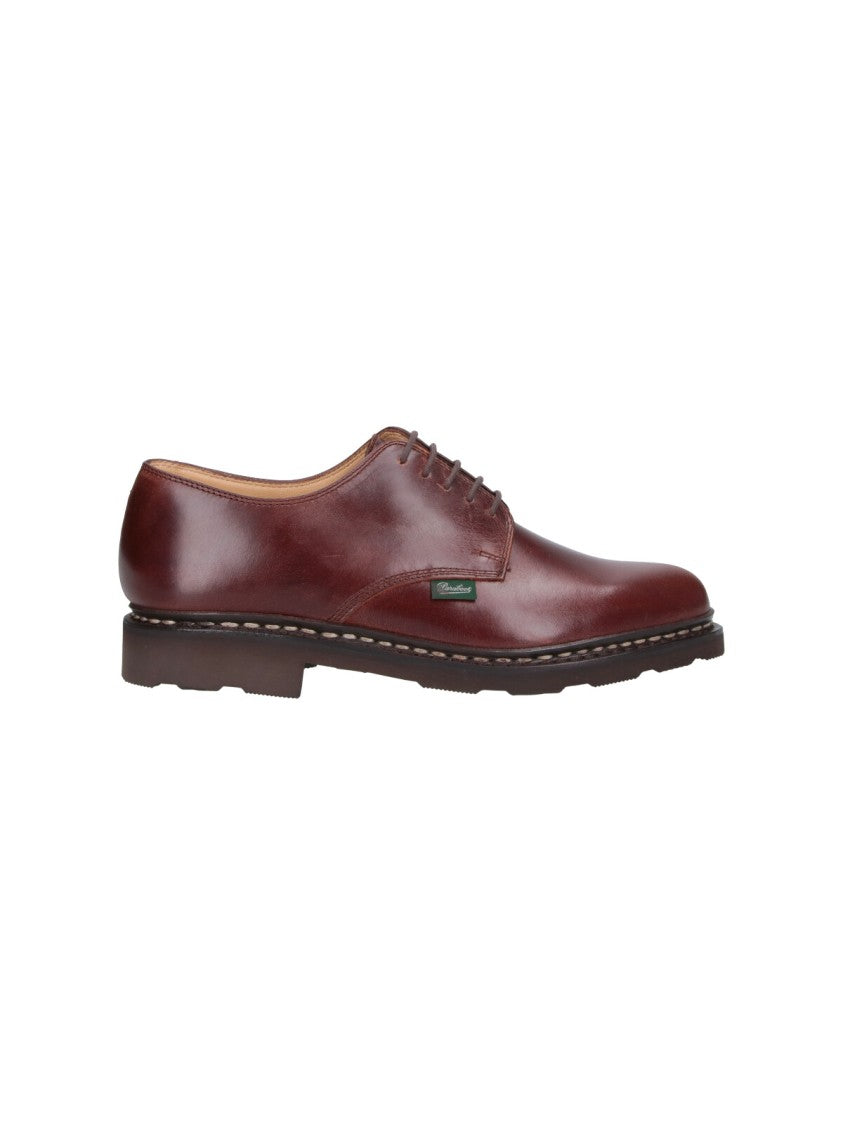 Paraboot Brown Arles Calfskin Leather Brogues