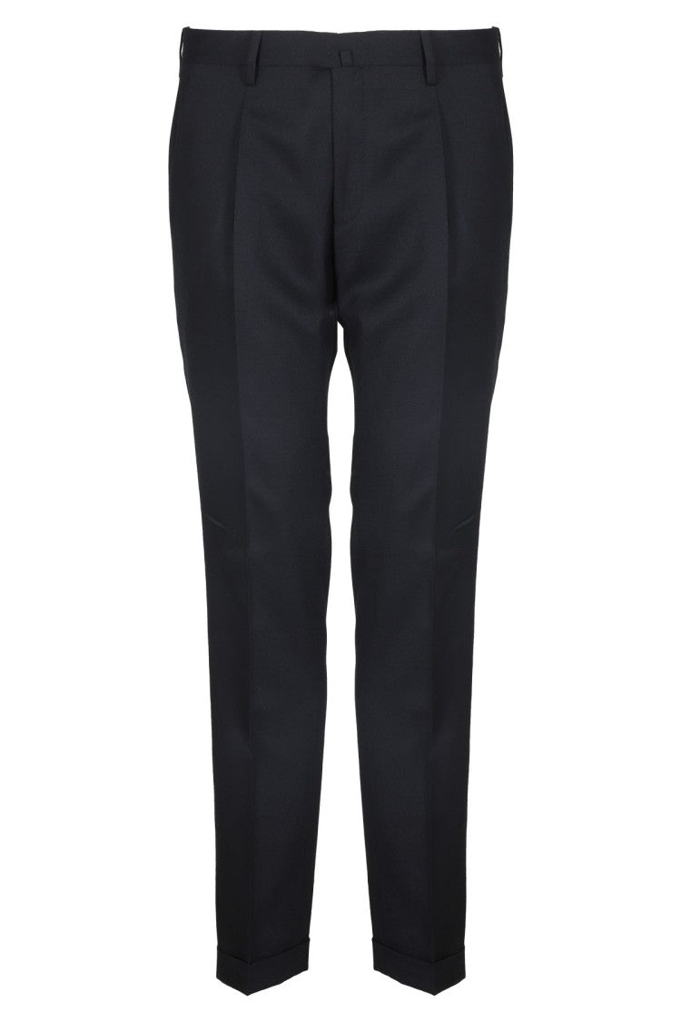 Briglia Straight-Fit Trousers With Central Zip Closure