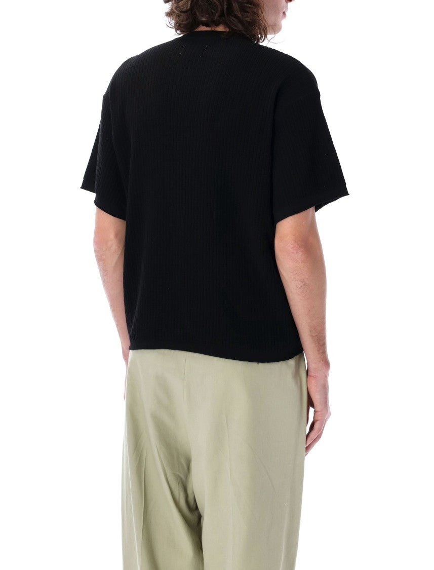 Magliano Black Waffle Tee