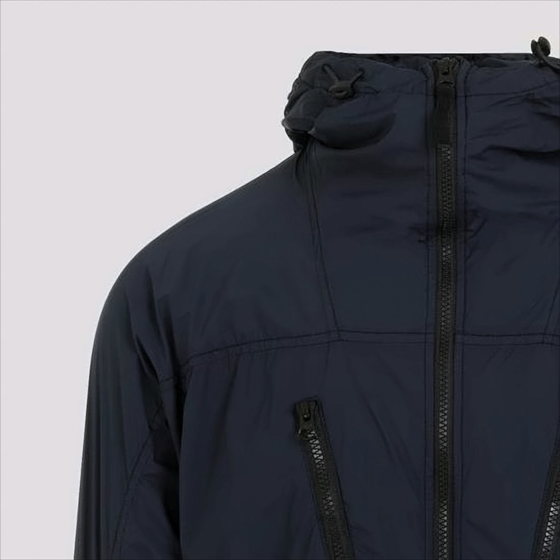 Stone Island Fitted Blue Padded Jacket