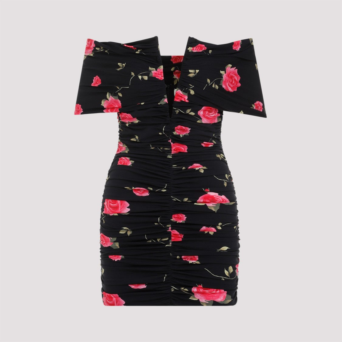 Magda Butrym Black Printed Dress