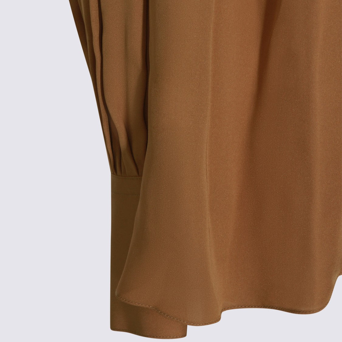 Khaite High Neck Blouse With Bow Tie