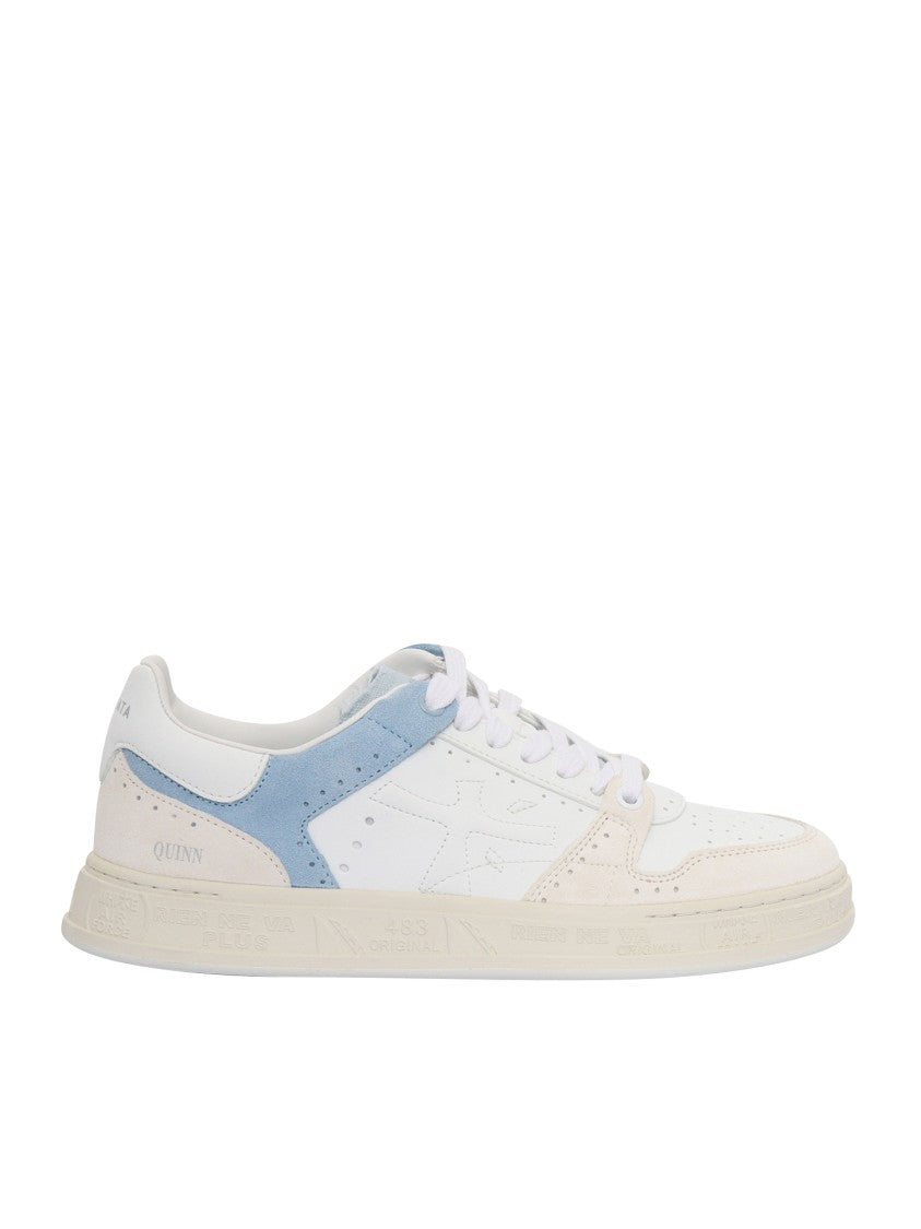 Premiata Low-Top Sneakers With Textured Panels