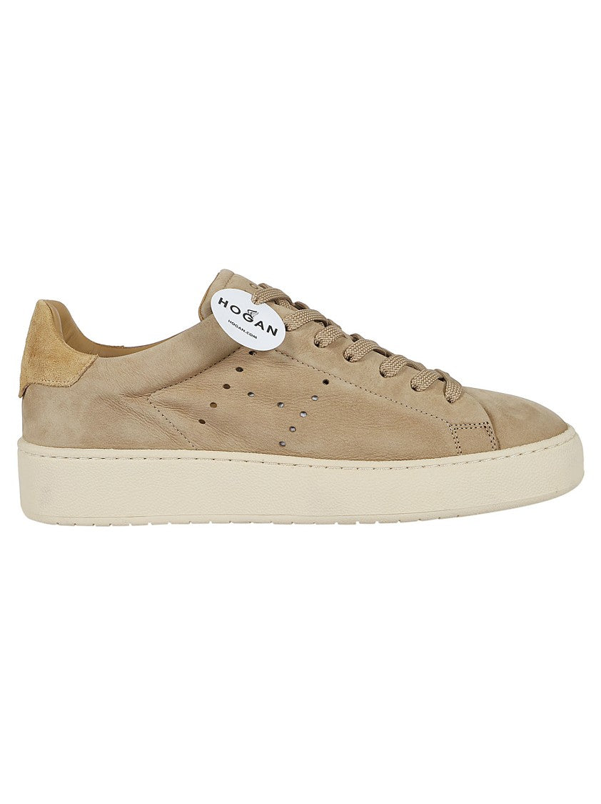 Hogan H672 Soft Suede Sneakers