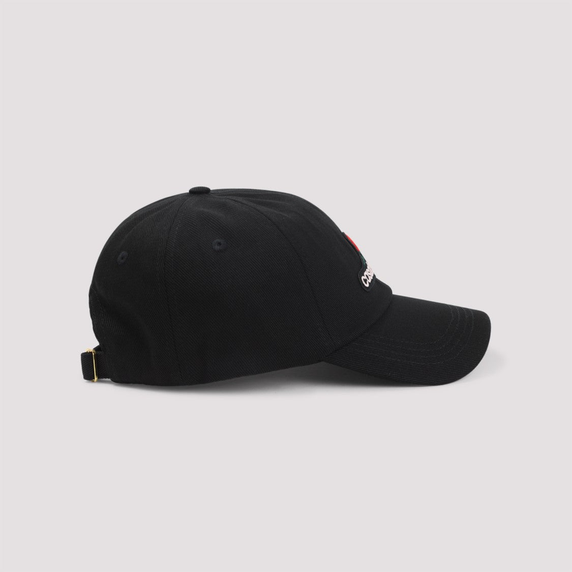 Casablanca Structured Black Cap With Mountain