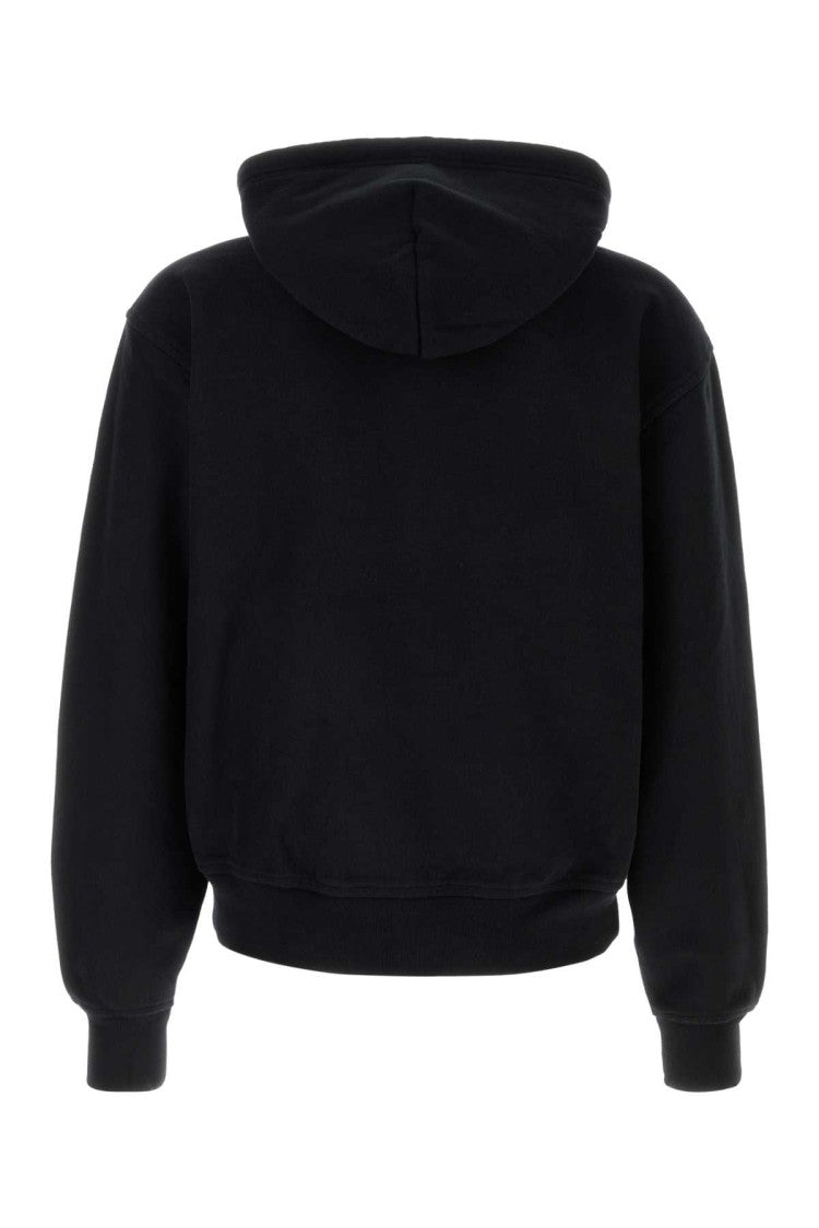 Burberry Black Cotton Blend Sweatshirt
