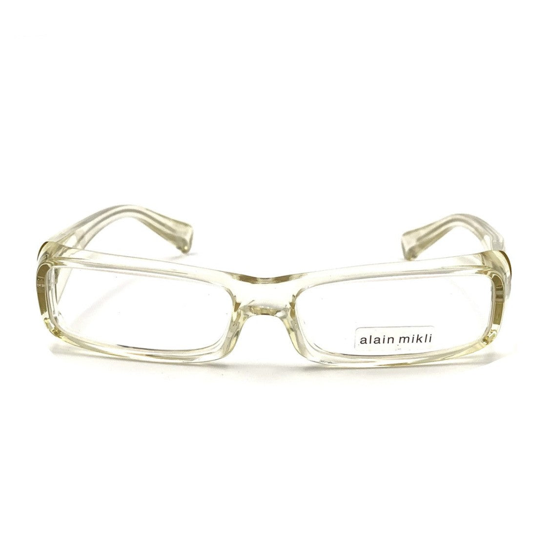 Alain Mikli Transparent A0325 Celluloid Rectangular Eyeglasses